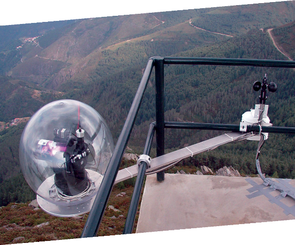 森林火災探測器